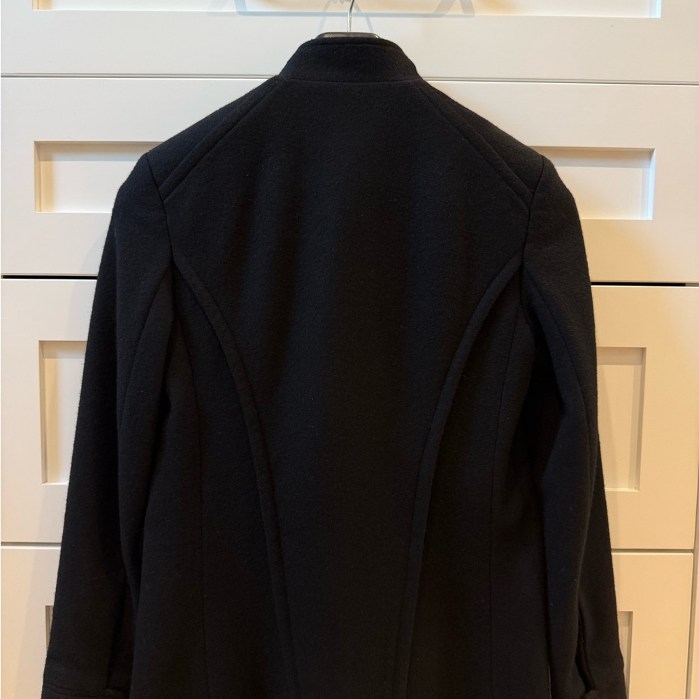 Black Rag & Bone Button-Up Wool Jacket - Picture 2 of 2